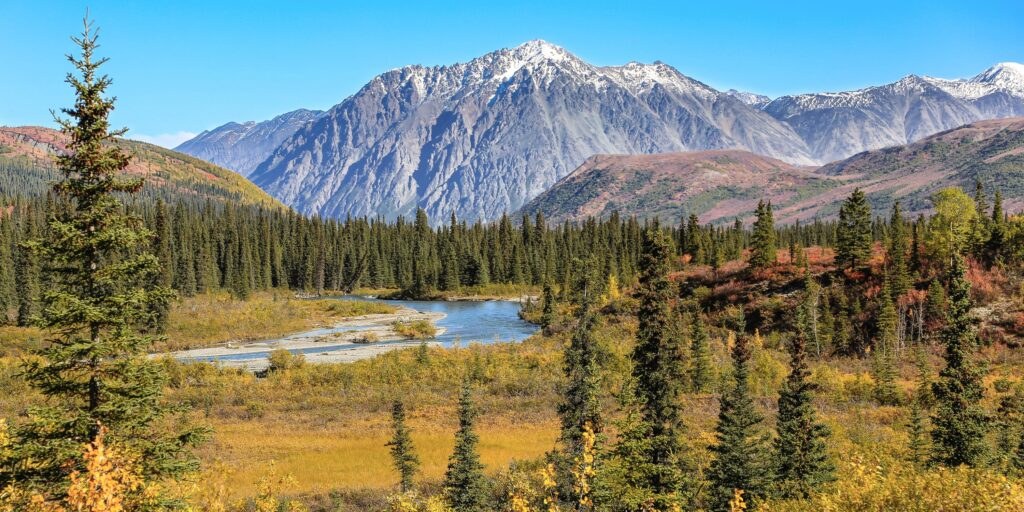 Alaska mountain landscape